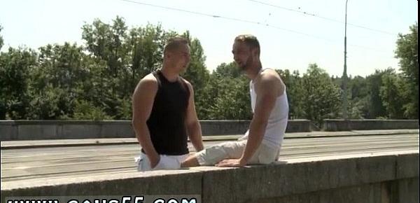  Piss in public gay Highway Bridge Fucking